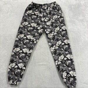 Assholes*s Live Forever Sweatpants Men 2XL 28" Y2K Black White Jogger